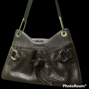 Vintage Lancel Florentine leather hand bag